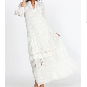 YVETTE TIERED MIDI DRESS